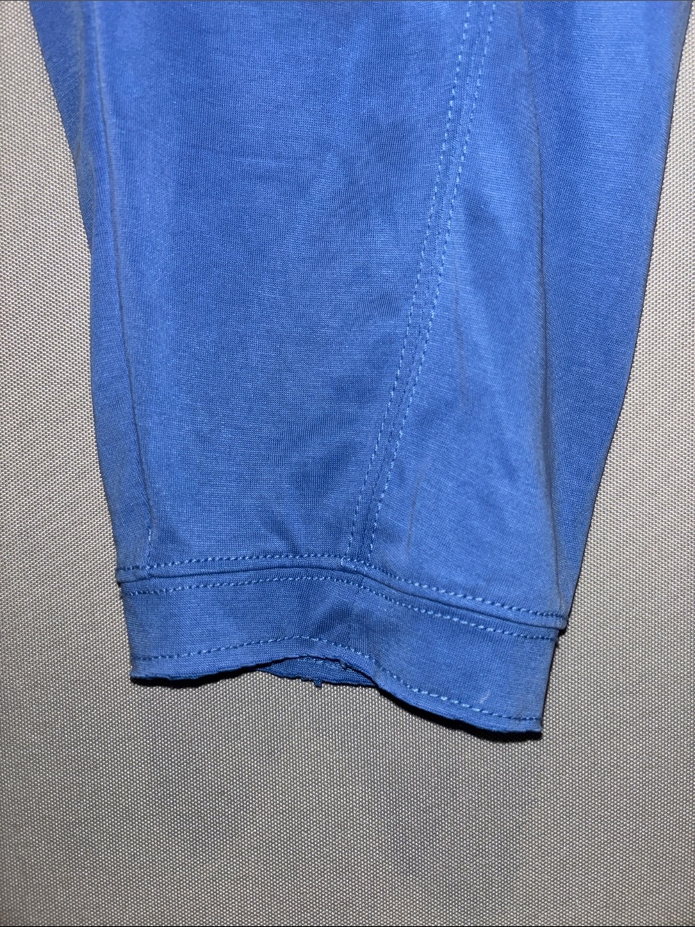 Blue Women's Drawstring Lounge Pants and Top, sold together. By Anthropologie. - Picture 6 of 10